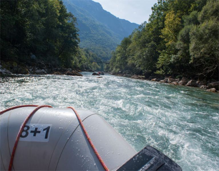 White Water Rafting on Tara River